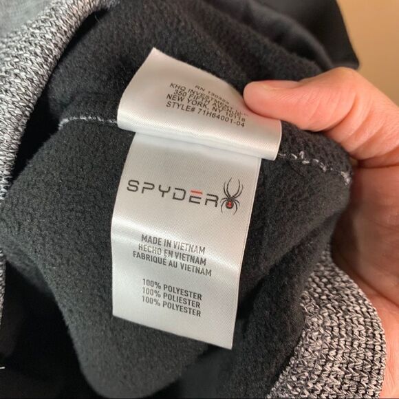 Spyder Mens 1/4 zip pullover sweater‎ - Picture 11 of 11